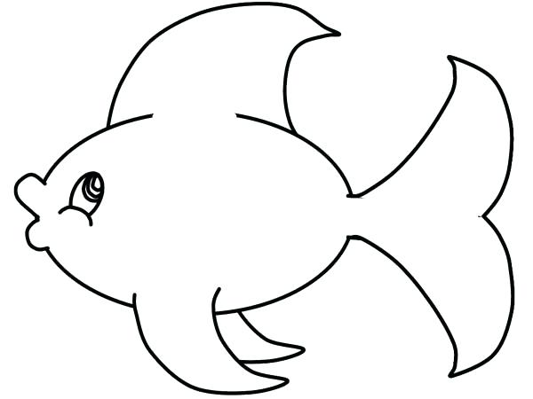 600x450 Fish Outline Fish Pixels Art Library Starfish Clipart Outline