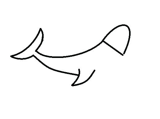 517x386 simple fish to draw description draw a circle for the entire shape