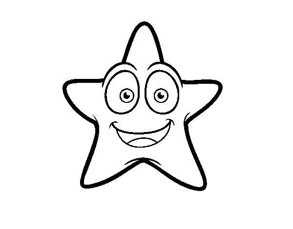 600x470 Drawing Starfish Face Transparent Png Clipart Free Download