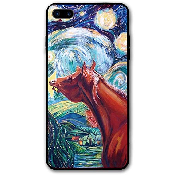 569x569 Van Gogh Starry Night Horse Iphone Plus Case Cover