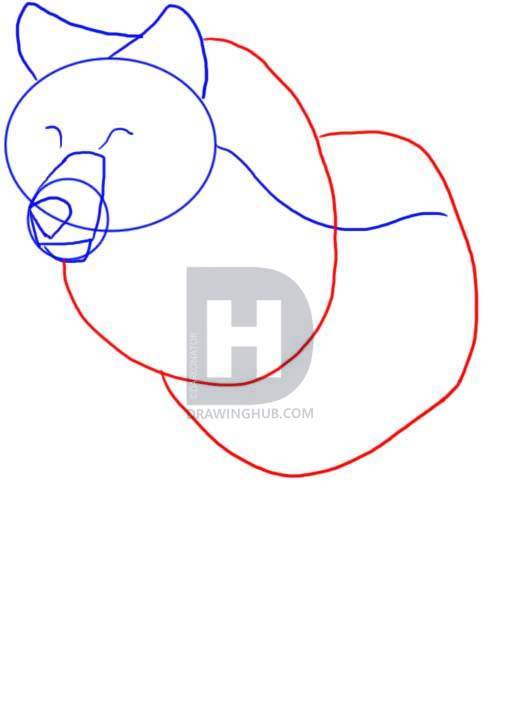 507x703 How To Draw A Wolf, Step