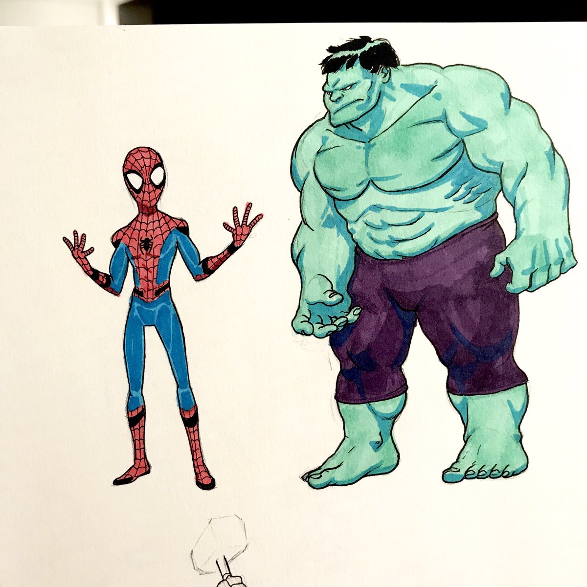 1200x1200 colin heck on twitter another sketchbook drawing! i promise i'll