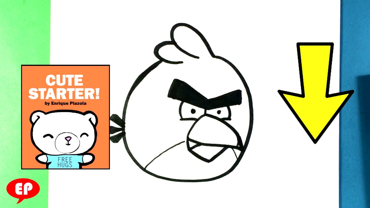 1280x720 How To Draw Angry Birds