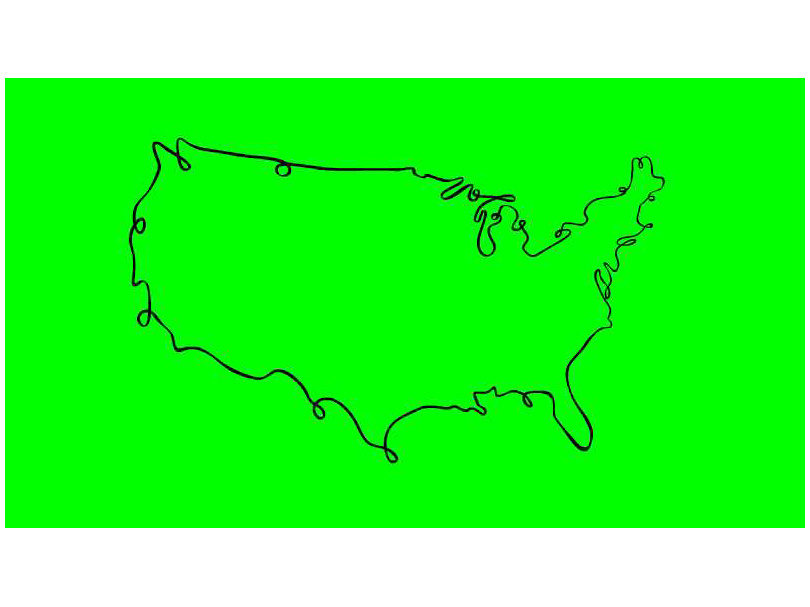 810x607 United States Of America Self Animated Drawing Animation