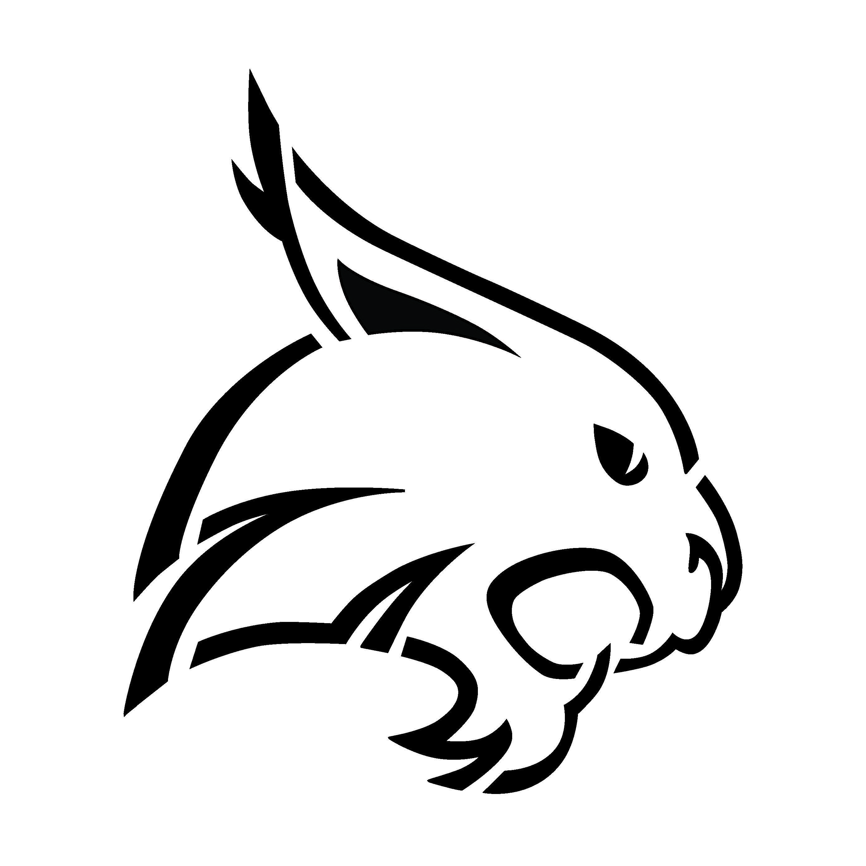 2778x2778 halloween pumpkin bobcat cutout from the texas state alumni