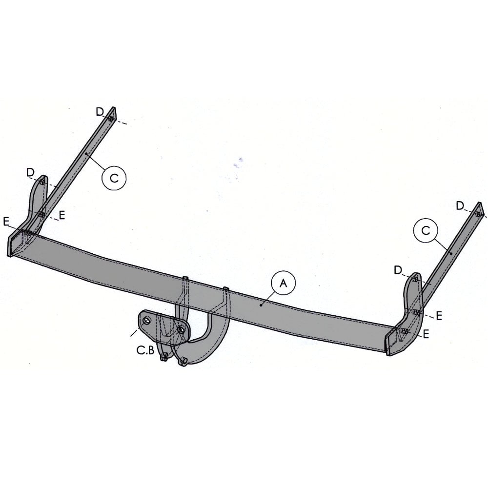 1000x1000 Witter Peugeot Estate Station Wagon Towing Kent