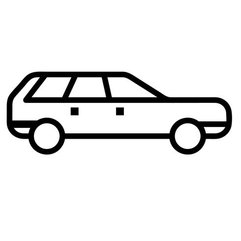 490x490 Station Wagon Vector