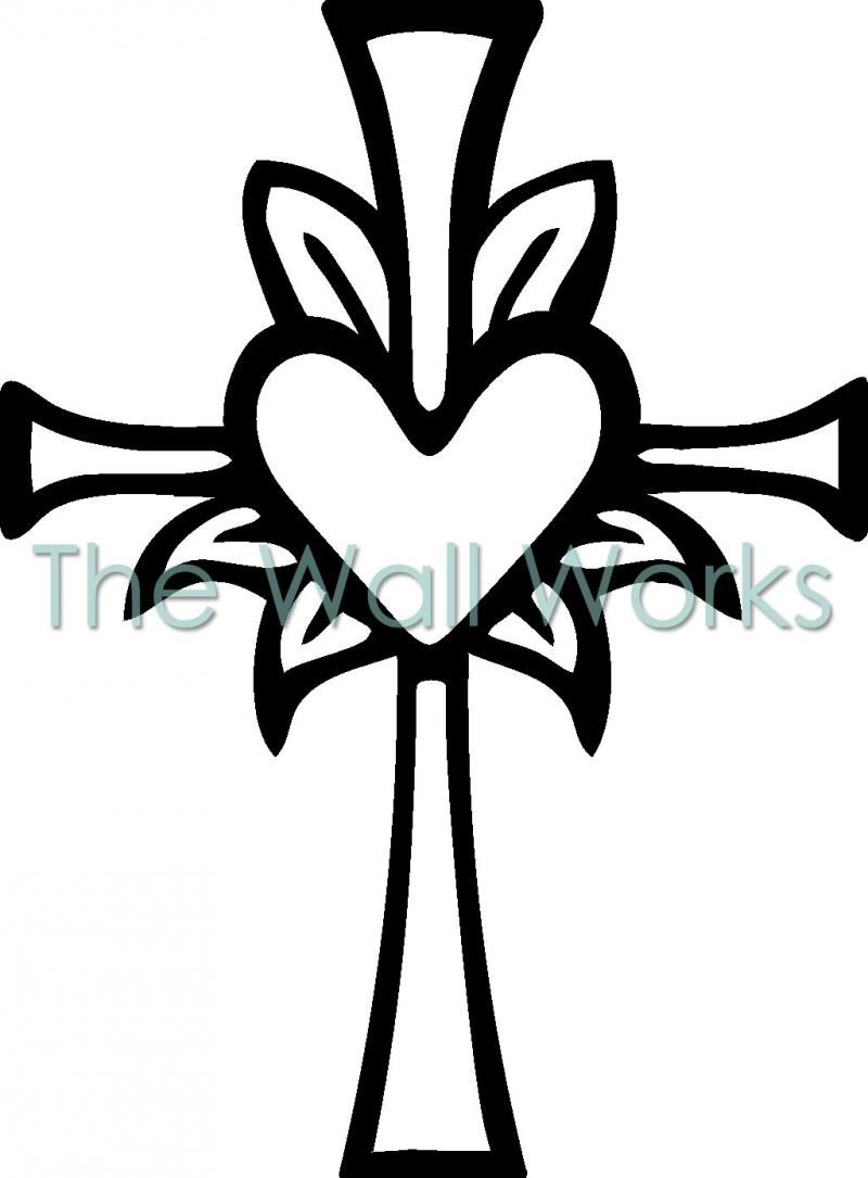 800x1085 Cross Drawing Free Download