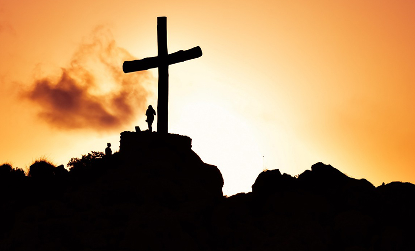 842x509 Stations Of The Cross Silhouette