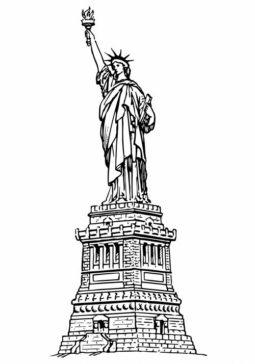 500x714 Free Photos Statue Of Liberty Clipart Search, Download