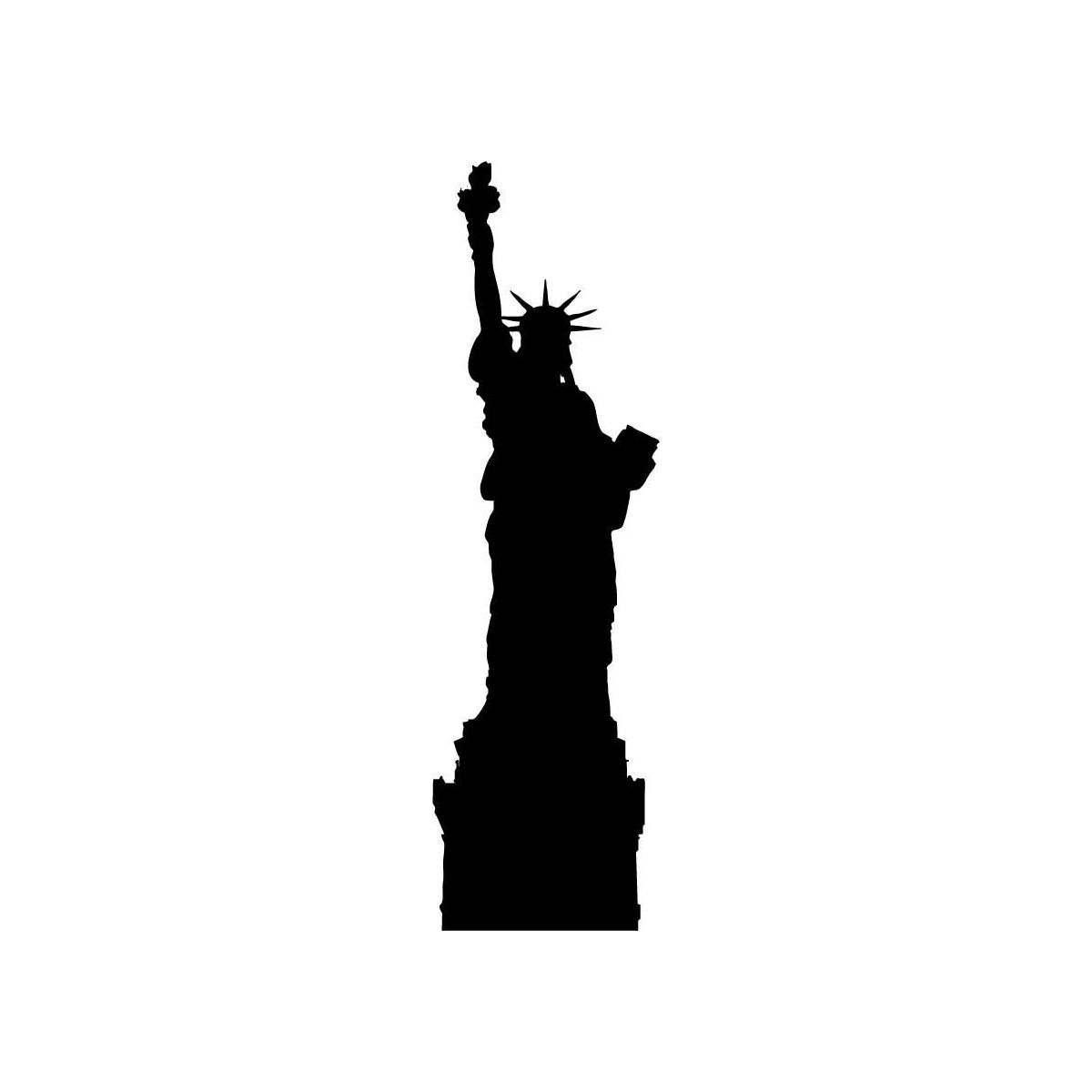 1200x1200 Lady Liberty Silhouette