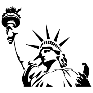 300x300 Liberty Drawing Stencil Transparent Png Clipart Free Download