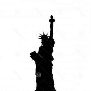 300x300 Statue Liberty Usa Black Silhouette Shadows Soidergi