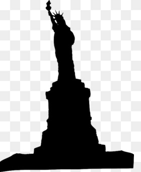 280x340 Statue Of Liberty Silhouette Drawing Download Cc0