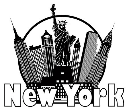 450x389 Vector Of New York City Skyline