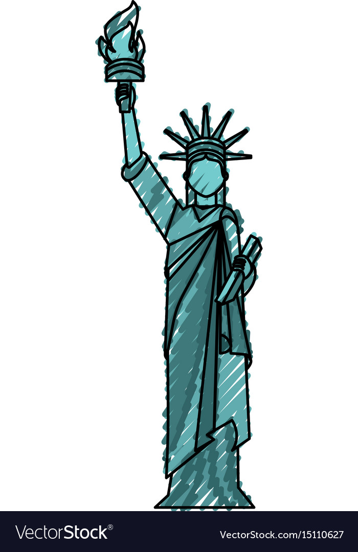 700x1080 Statue Of Liberty Cartoon