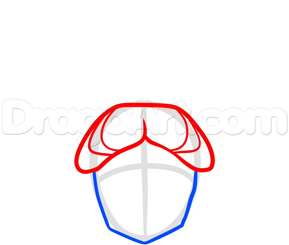 1000x848 Draw Statue Of Liberty Face, Step