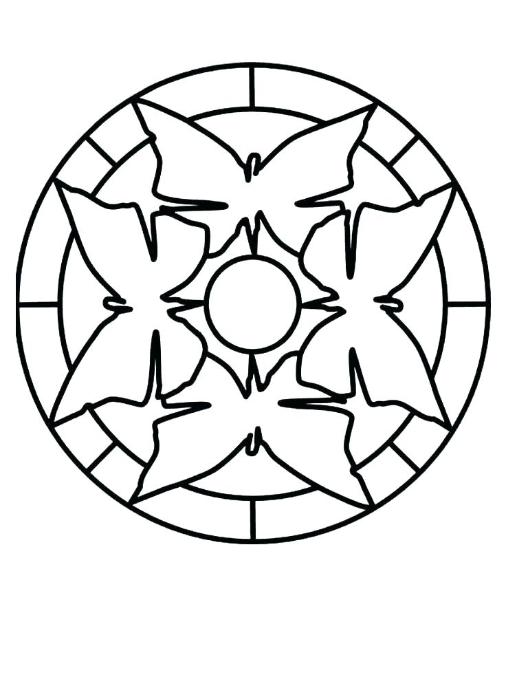 736x981 Easy Mandala Coloring Pages Coloring Pages Mandala Simple Easy