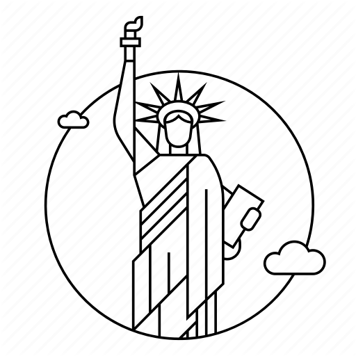 512x512 Liberty, Manhattan, New, New York, Statue, Usa, York Icon