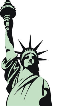 201x350 Statue Of Liberty Clipart For Kids