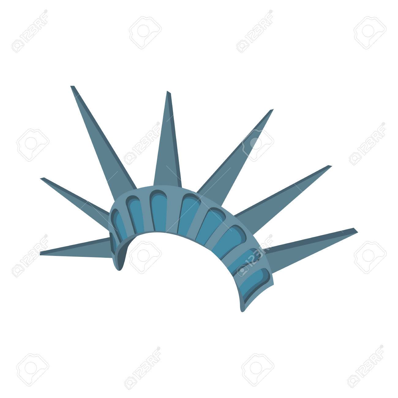 1300x1300 Statue Of Liberty Crown Clipart