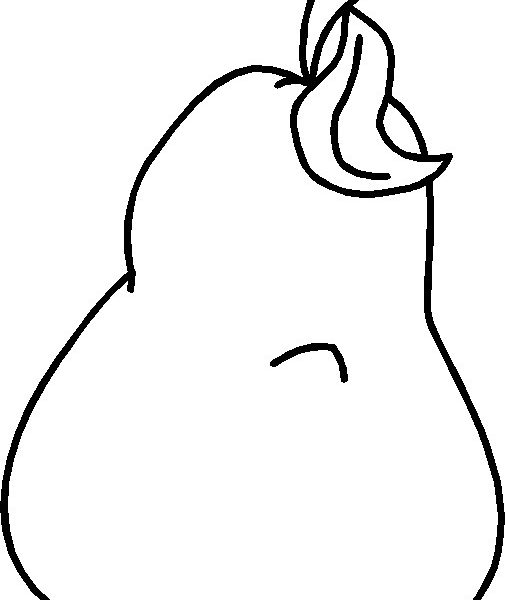 505x600 Printable Fruit Pictures Free Printable Fruit Coloring Pages