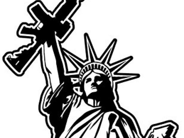640x480 Drawn Statue Of Liberty
