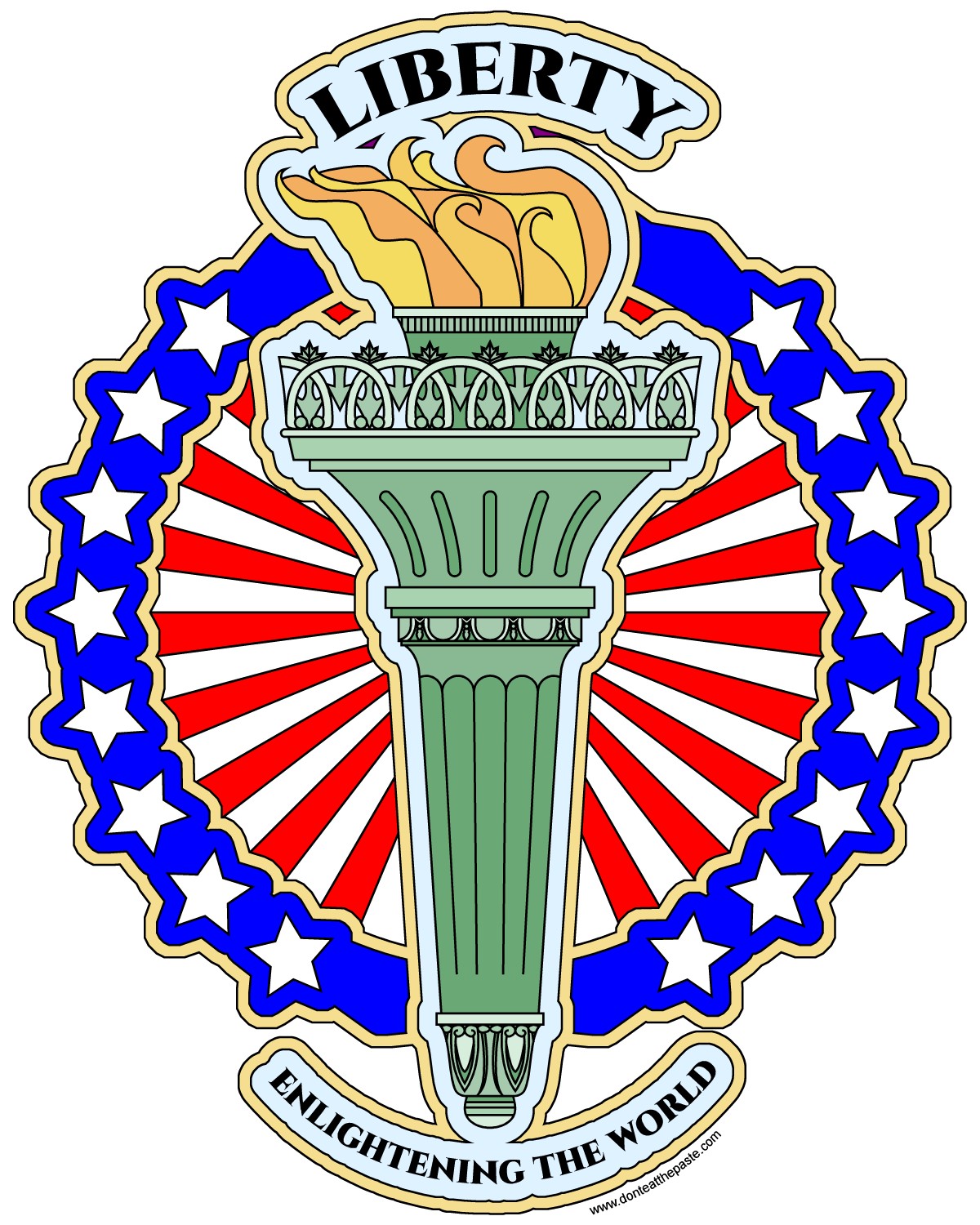 1200x1500 Liberty Bell Coloring