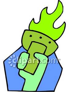 225x300 The Torch Of The Statue Of Liberty