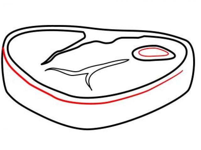 640x480 Drawn Steak