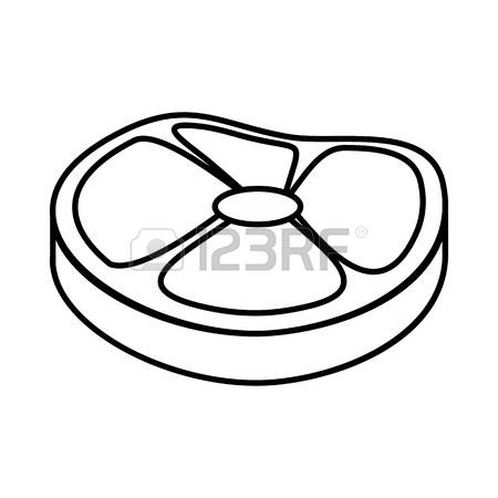 450x450 Steak Clipart Black And White Collection
