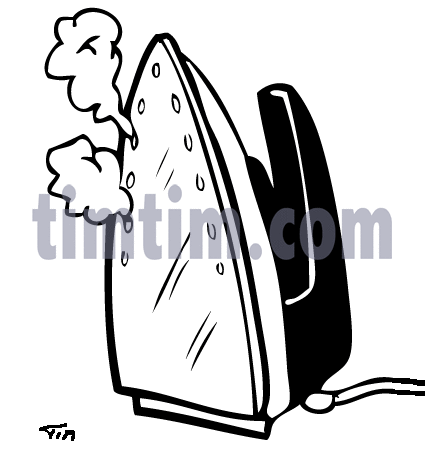425x451 Free Drawing Of Iron From The Category Hobby Sewing