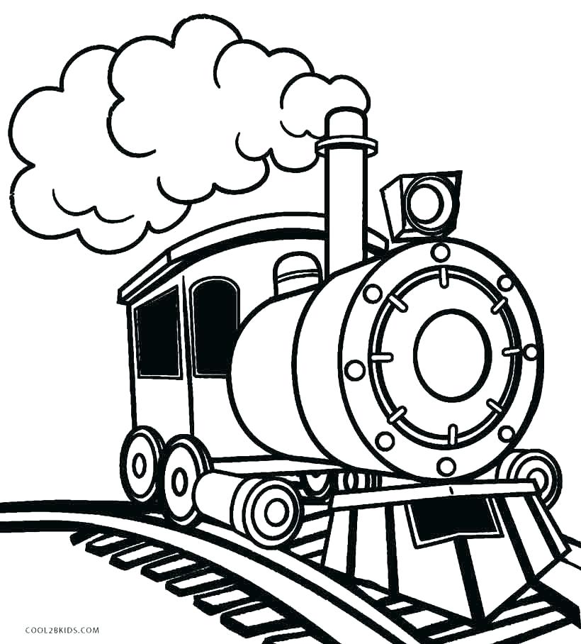 820x908 Railroad Coloring Pages Trains Coloring Pages Gallery Of Train