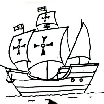 336x336 Sailboat Drawing Easy House Boat Steam Viking Fishing Images I