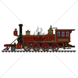 Steam Locomotive Drawings 