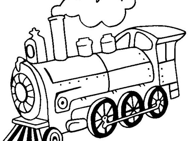 640x480 Drawn Train Drawing