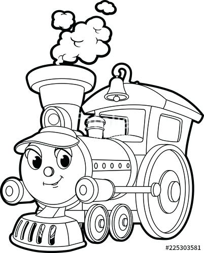 402x500 Train Coloring Steam Train Coloring Pages Engine Locomotive Pa