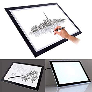 355x355 Cocoarm Led Light Box, Ultra Thin Portable