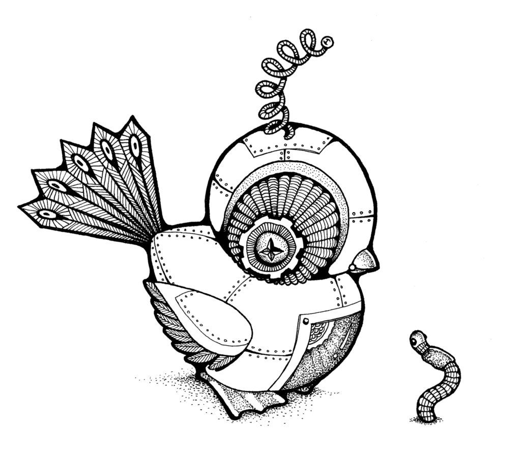 1024x892 Clockwork Bird