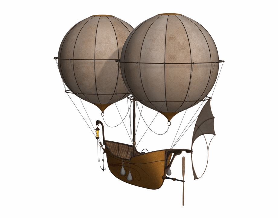 920x725 Fantasy Boat Hot Air Balloon