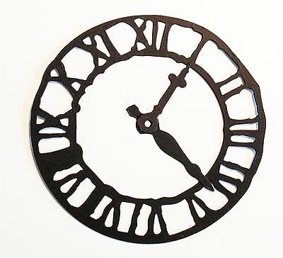 400x364 Large Steampunk Clock Die Cuts