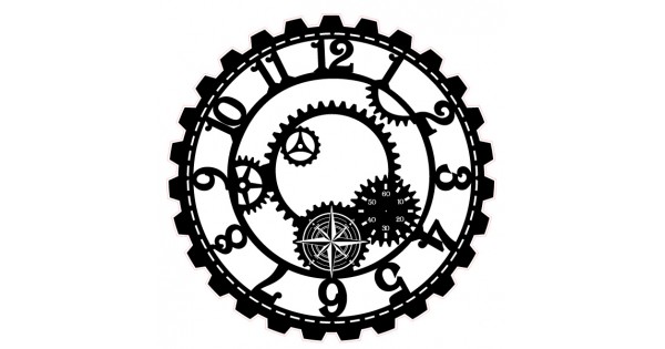 600x315 Steampunk Clock Stamp