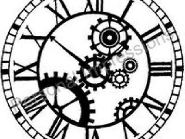 640x480 Steampunk Clipart Cinderella Clock Free Clip Art Stock