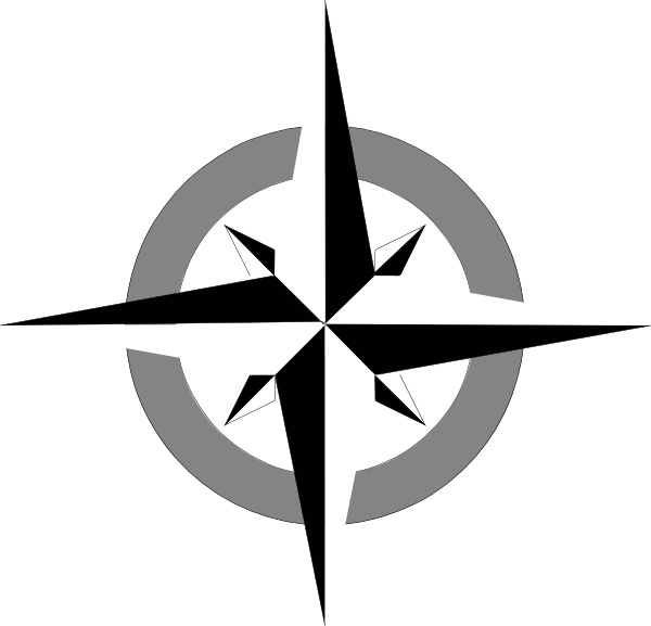 600x577 Compass Rose Clip Art Free Vector In Open Office Drawing