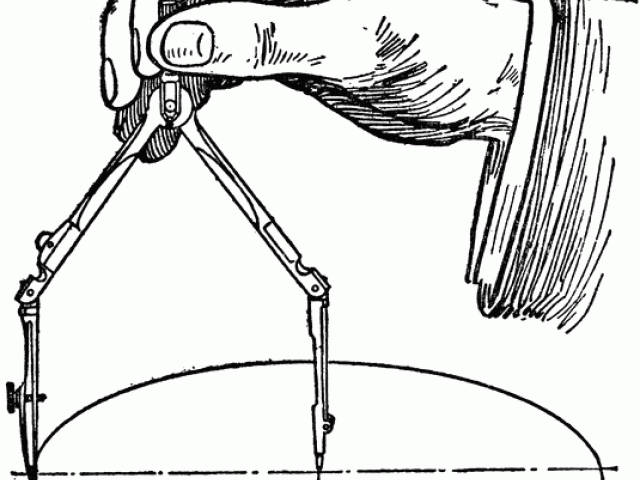 640x480 Drawn Compass