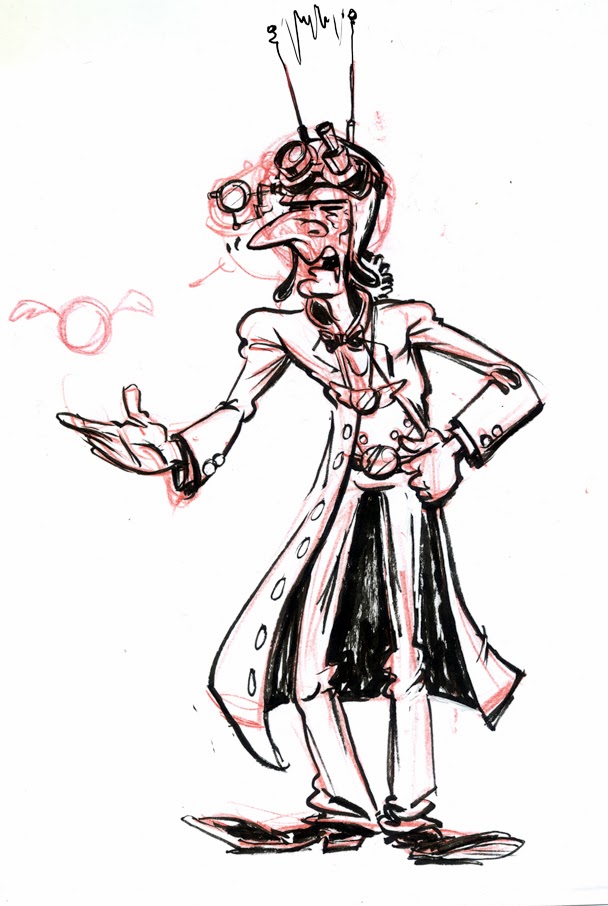 608x906 Fish Head Sketch Blog Steampunk Doctor