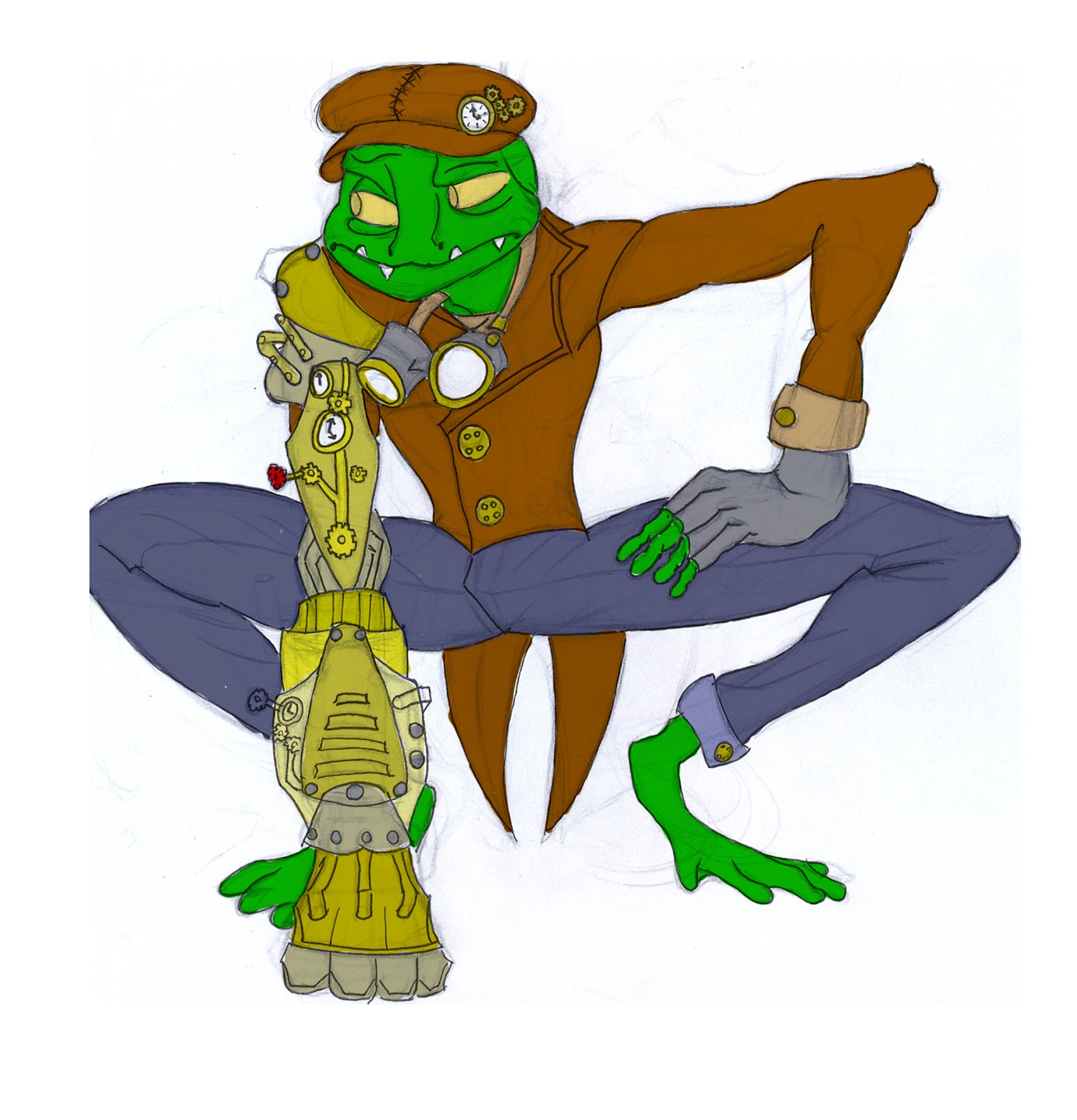 1539x1600 Mhill's Blog Steampunk Frog