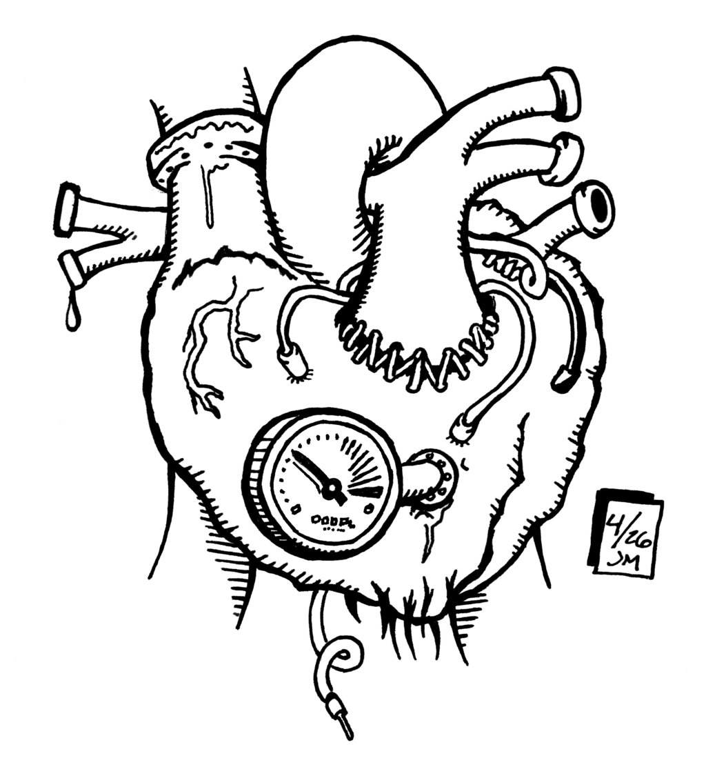 1024x1099 Steampunk Heart Drawings