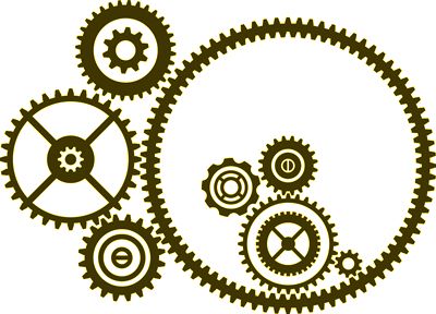 400x288 Minimalist Steampunk Tattoo