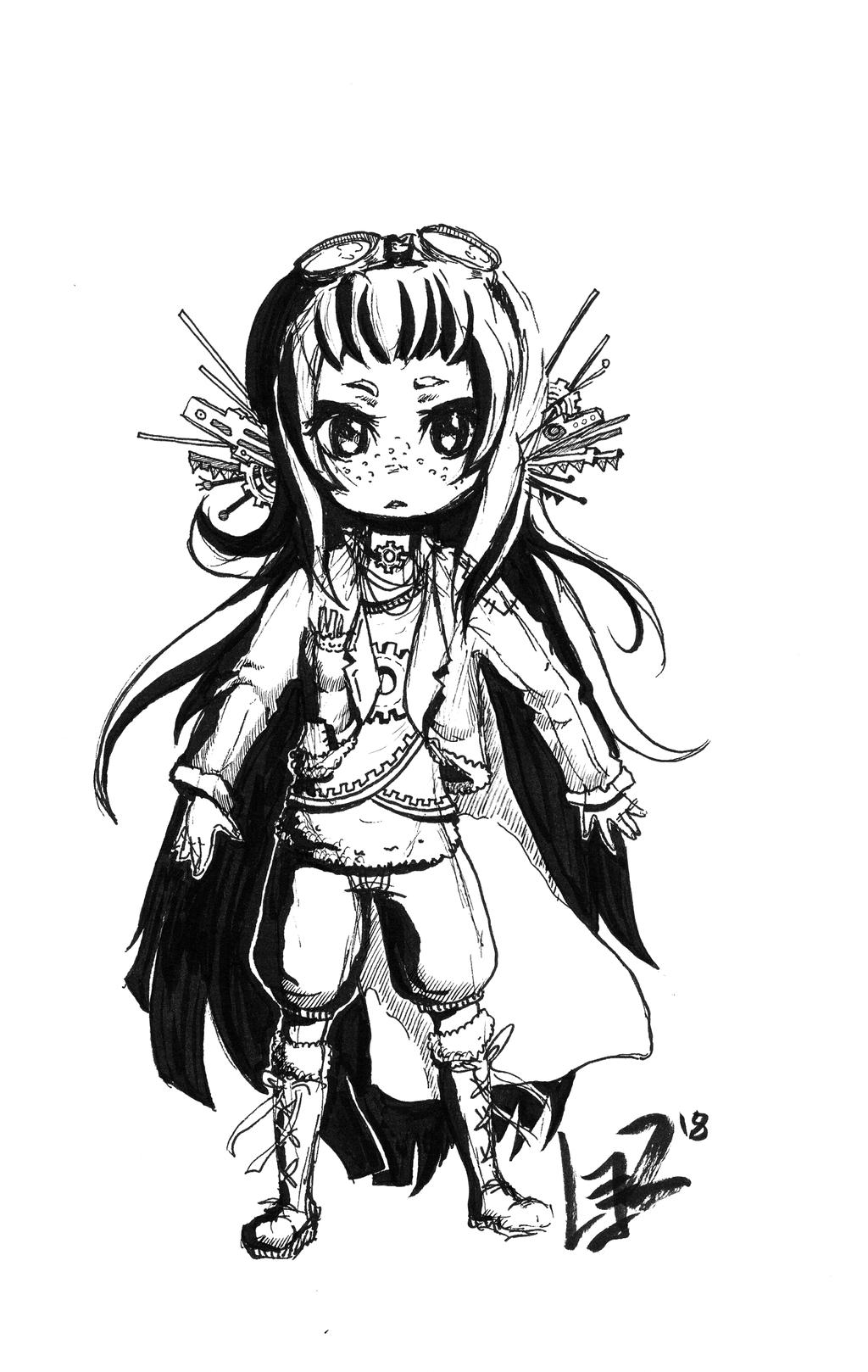 1024x1618 Request Steampunk Girl